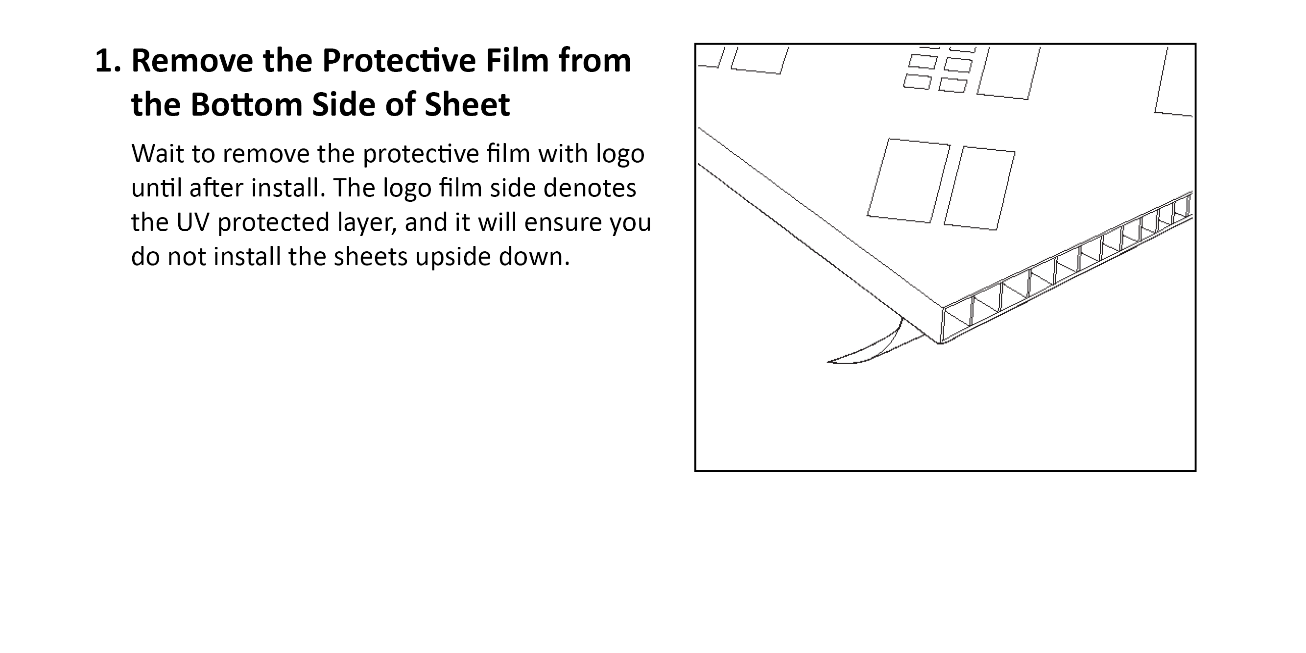 Remove Protective Film